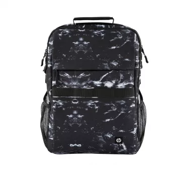 Pieejamā mugursoma HP Campus XL Marble Stone Black Grey