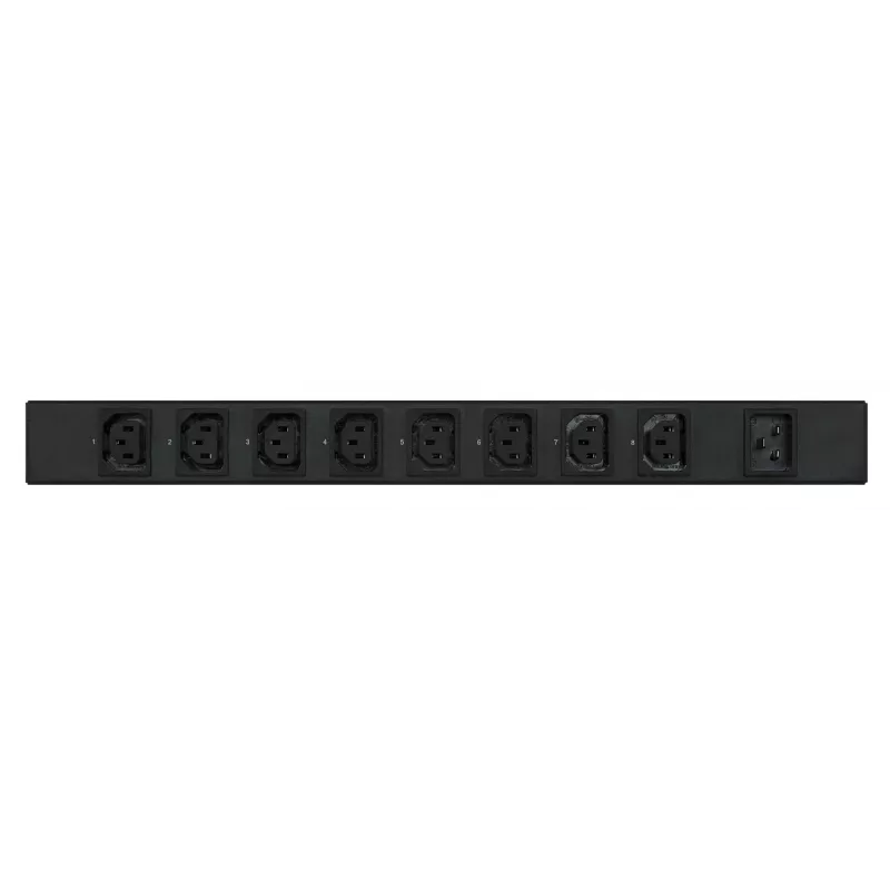 APC Easy Switched Rack PDU EPDU1016S, 1U, 1 fāze, 3.7kW, 230V, 16A, 8 x C13 ligzdas, IEC60320 C20 ieeja