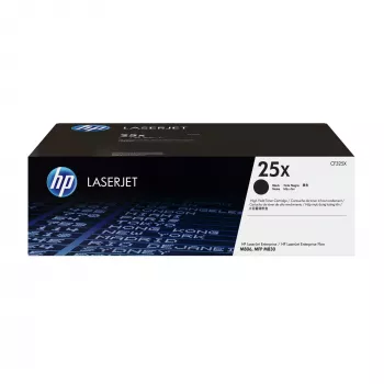 HP 25X augstas ražības melns oriģināls LaserJet tonera kasetne
