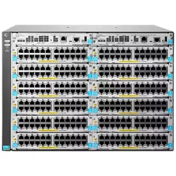 Tīkla šasija HP 5412R zl2 statīva šasija ar 12 moduļu slotiem, atbalsta līdz 96 10GbE vai 288 10/100/1000 portiem (J9822A)