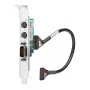 HP 1VD82AA iekšējā saskarnes karte – seriālais ports (RS-232) un PS/2 ports HP 800/600/400 G3 sērijas datoriem