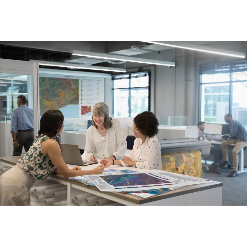 HP DesignJet Z6 44 collu PostScript printeris