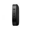 HP Pro t550 plānā klienta dators, 2 GHz Intel Celeron J6412, 8 GB RAM, 32 GB eMMC, Intel UHD Graphics, IGEL OS, Wi-Fi 6, melnā krāsā