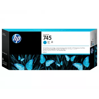 HP 745 300 ml Cyan tintas kārtridžs HP DesignJet Z2600, Z5600
