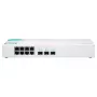 QNAP QSW-308S tīkla slēdzis Neievadāms Gigabit Ethernet (10/100/1000) Balts