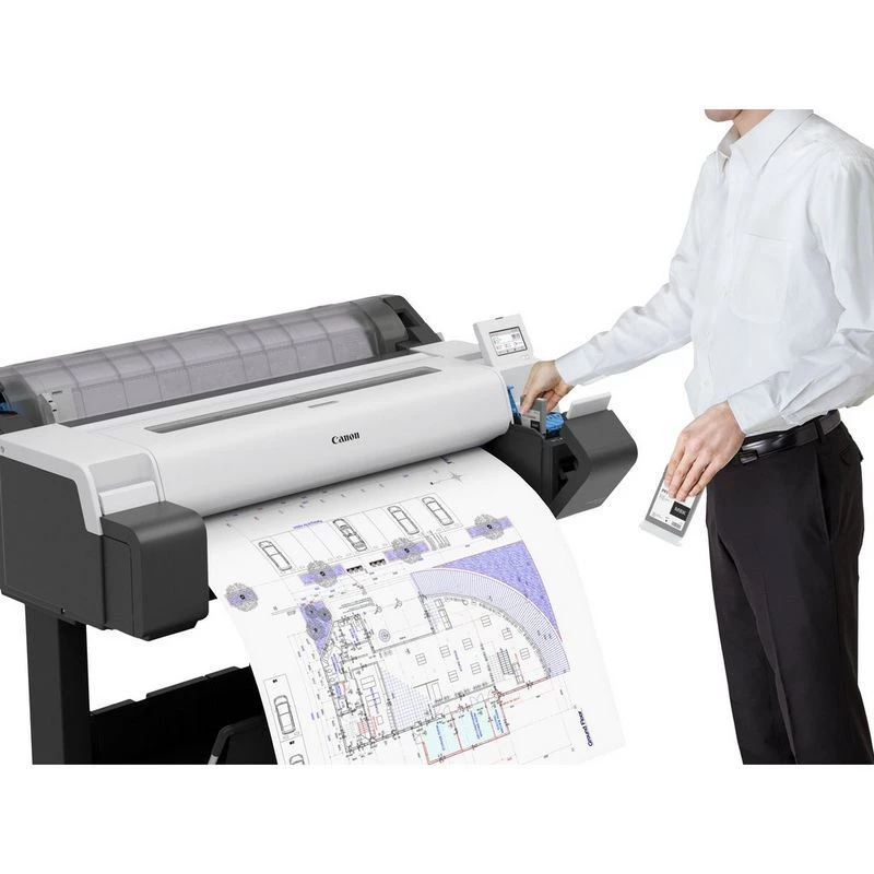 Canon imagePROGRAF TM-340 lielformāta printeris Wi-Fi Bubblejet Krāsains 2400 x 1200 DPI A0 (841 x 1189 mm) Ethernet LAN