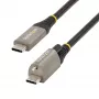 StarTech.com 1m Top Screw Locking USB-C kabelis 10Gbps - USB 3.1/3.2 Gen 2 Type-C - 100W (5A) Power Delivery, DP Alt Mode - viena skrūve, uzlādes/sinhronizācijas kabelis
