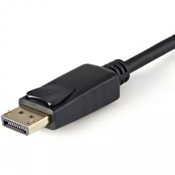 StarTech.com 3 pēdu (1m) aktīvais DisplayPort–VGA kabelis – DP uz VGA adapteris – 1080p video – DP 1.2 pārveidotājs ar fiksējošu savienotāju