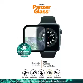 PanzerGlass® Apple Watch Series 4 | 5 | 6 | SE 44mm ekrāna aizsargstikls