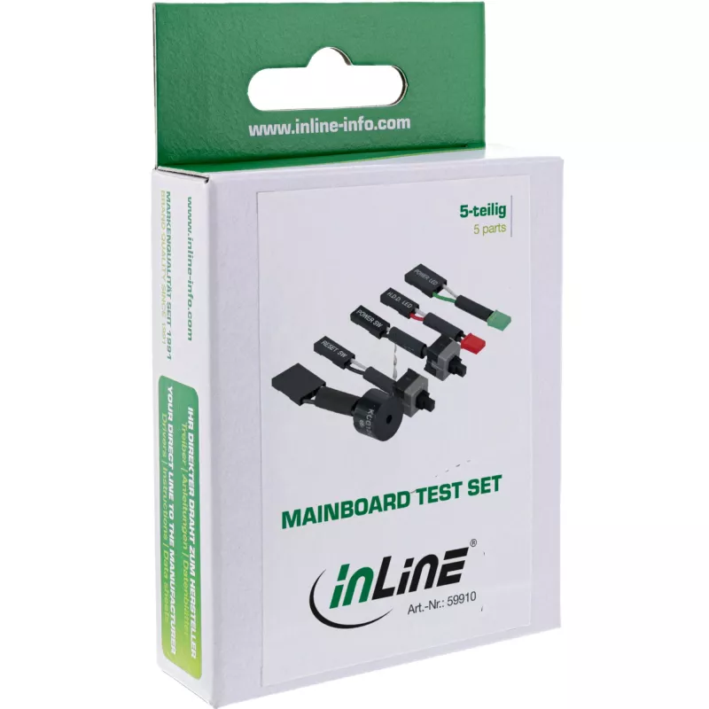 InLine PC un serveru mātesplašu testēšanas komplekts 5 daļas InLine 59910