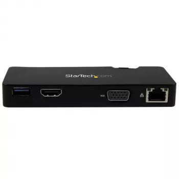 StarTech.com Ceļojumu Dokošanas Stacija Portatīvajiem Datoriem - HDMI vai VGA - USB 3.0