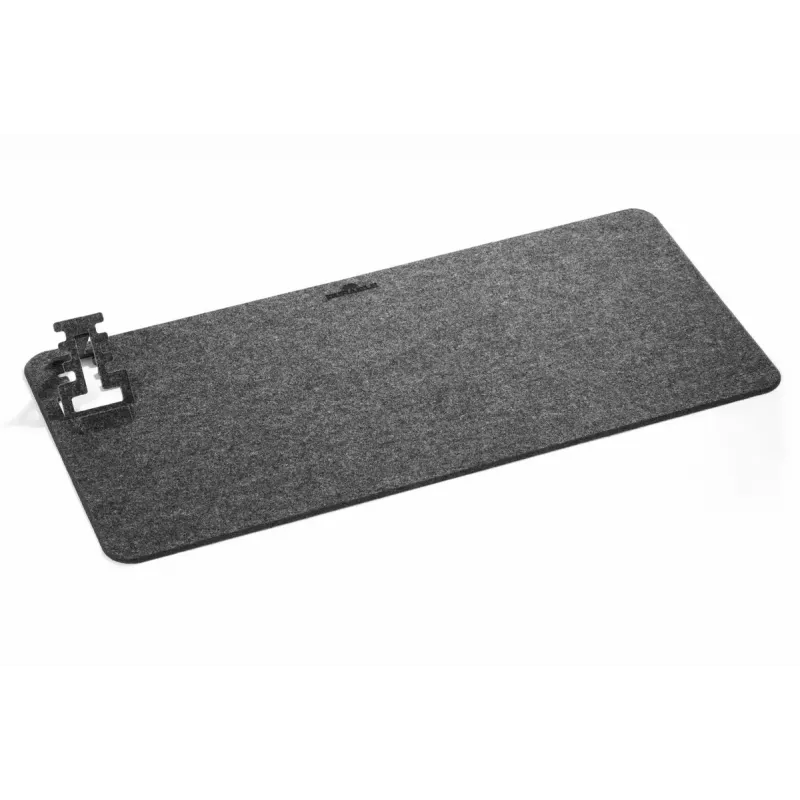 Durable 708158 PET filca galda paliktnis, ogleklis, 700x330x4 mm