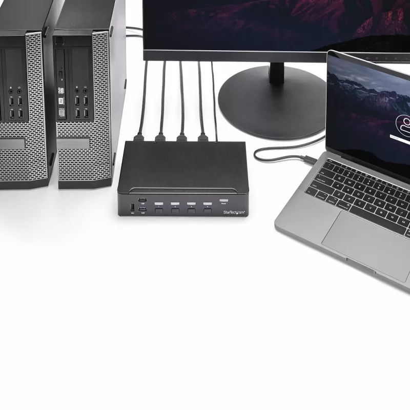 StarTech.com 4-Port HDMI KVM slēdzis - USB 3.0 - 1080p