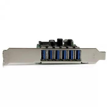 StarTech.com 7-Portu PCI Express USB 3.0 Karte - Standarta un zema profila dizains