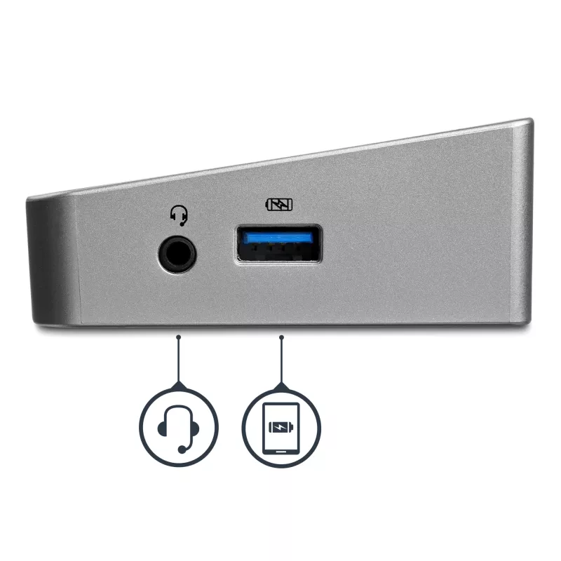 StarTech.com USB 3.0 dokstacija trīs monitoriem - 1x HDMI - 2x DisplayPort