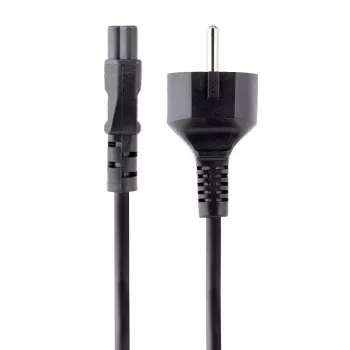 StarTech.com 3m Laptop Strāvas Kabelis, EU Schuko uz C5, 2.5A 250V, 18AWG