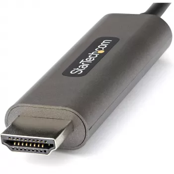 StarTech.com 13ft (4m) USB-C uz HDMI kabelis 4K 60Hz ar HDR10 - Ultra HD USB Type-C uz 4K HDMI 2.0b video adaptera kabelis - USB-C uz HDMI HDR monitora/displeja pārveidotājs - DP 1.4 Alt Mode HBR3