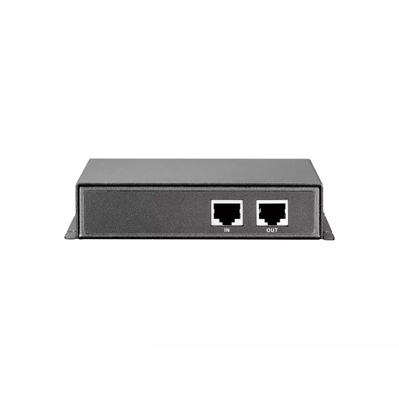 LevelOne POR-0100 PoE atkārtotājs, kaskadējams, 2x Fast Ethernet, 10Base-T/100Base-TX, pelēks