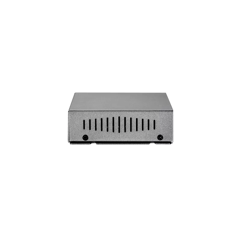 LevelOne POR-0100 PoE atkārtotājs, kaskadējams, 2x Fast Ethernet, 10Base-T/100Base-TX, pelēks
