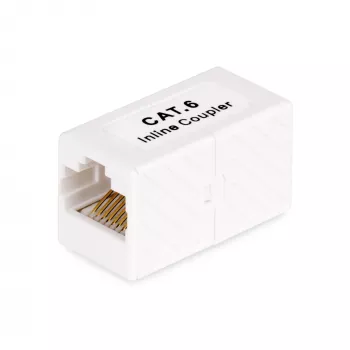 StarTech.com RJ45 savienotājs 5 komplektā, iekļaujamais Cat6 savienotājs, sievišķais-sievišķais (F/F) T568 savienotājs, neekranēts Ethernet kabeļa pagarinājums