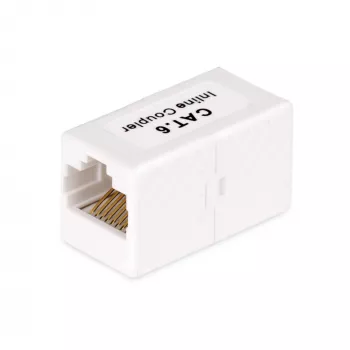 StarTech.com RJ45 savienotājs 5 komplektā, iekļaujamais Cat6 savienotājs, sievišķais-sievišķais (F/F) T568 savienotājs, neekranēts Ethernet kabeļa pagarinājums