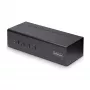 StarTech.com 4-Portu Divu Monitoru DisplayPort KVM Slēdzis, 4K 60Hz, 2x USB 5Gbps Huba Porti, 2x USB 2.0 HID Porti, Karstā taustiņa un Pogas Pārslēgšana, TAA Atbilstošs - 3.5mm Audio, HDCP