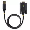 StarTech.com USB uz Serialo kabelis 1m, USB-A uz DB9 RS232, FTDI, ESD aizsardzība