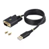 StarTech.com USB uz Serialo kabelis 1m, USB-A uz DB9 RS232, FTDI, ESD aizsardzība