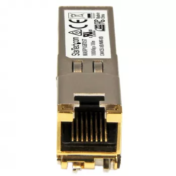 StarTech.com Cisco Meraki MA-SFP-1GB-TX saderīgs SFP modulis – 1000BASE-T – SFP uz RJ45 Cat6/Cat5e – 10/100/1000 Mbps – RJ-45 100m – Cisco Meraki MS225, MX400, MS250