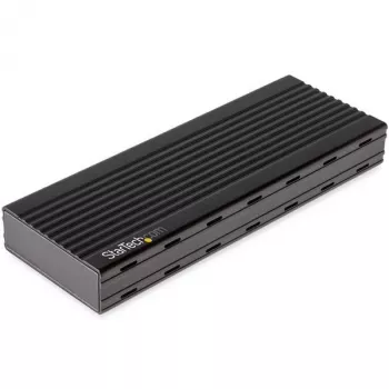 StarTech.com USB-C 10Gbps ārējais M.2 NVMe SSD korpuss - portatīvs M.2 NGFF PCIe alumīnija korpuss - 1GB/s lasīšana/rakstīšana - atbalsta 2230, 2242, 2260, 2280 - saderīgs ar TB3 - Mac & PC