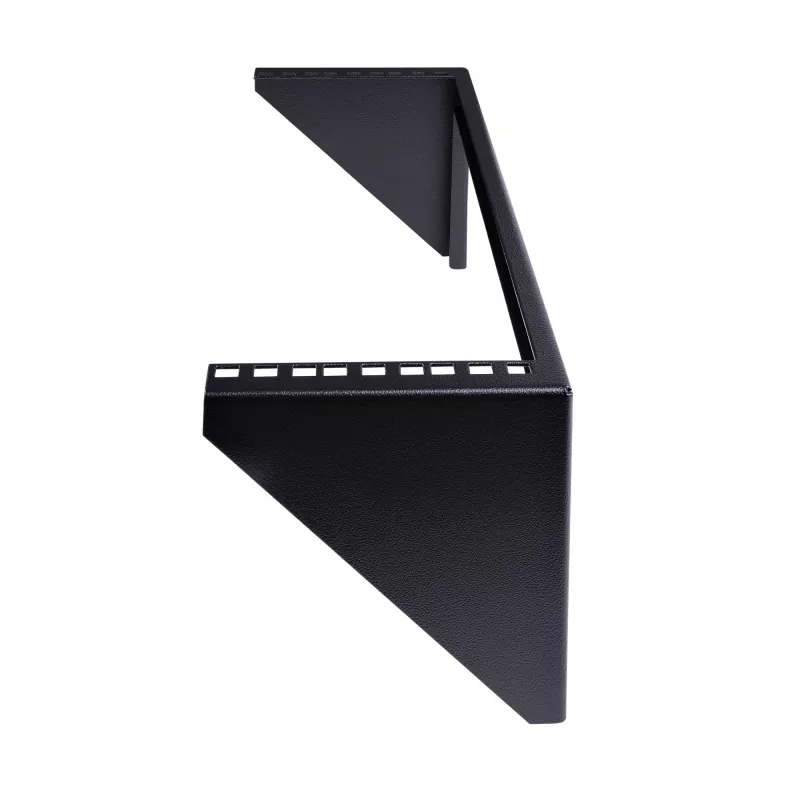 StarTech.com 3U 19 inch vertikālais sienas stiprinājuma kronšteins, sienas stiprinājuma paneļa kronšteins datu/AV/IT/datoru iekārtām, 3U statīvs skapim vai serveru telpai, atbalsta 150 mārciņas (68 kg) ietilpību