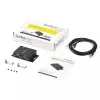 StarTech.com 2 Portu Industriāls USB-Serials Adaptera Hubs ar DIN Sliežu Skavām
