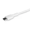 StarTech.com 1m balts USB-C uz Lightning kabelis – izturīgs ar aramīda šķiedru, MFi sertificēts iPhone/iPad