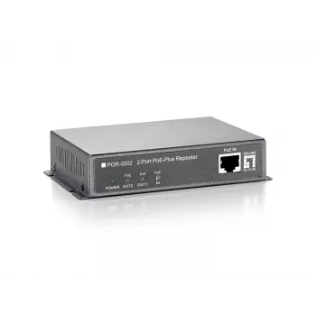 Tīkla atkārtotājs LevelOne PoE Repeater Cascadable 2 PoE Outputs
