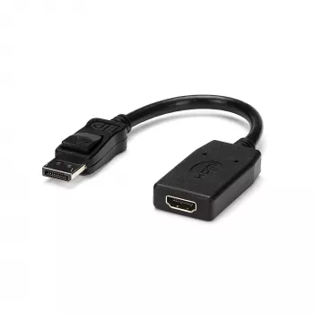 StarTech.com DisplayPort uz HDMI adapteris - DP uz HDMI adapteris/video pārveidotājs - 1080p - VESA sertificēts - DP uz HDMI monitoru/displeju/projektoru adaptera dongle - pasīvs - fiksējošs DP savienotājs