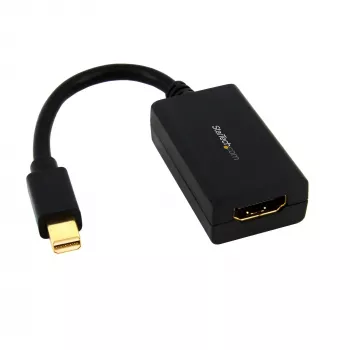 StarTech.com Mini DisplayPort uz HDMI adapteris - mDP uz HDMI video pārveidotājs - 1080p - Mini DP vai Thunderbolt 1/2 Mac/PC uz HDMI monitoru/displeju/TV - Pasīvs mDP 1.2 uz HDMI adaptera dongle - Jauninātā versija ir MDP2HDEC