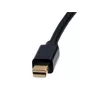 StarTech.com MDP2HDMI Mini DisplayPort uz HDMI pārveidotājs, pasīvs video adapteris, 1080p (līdz 1920x1200), saderīgs ar Thunderbolt, mDP spraudnis, HDMI ligzda, melns
