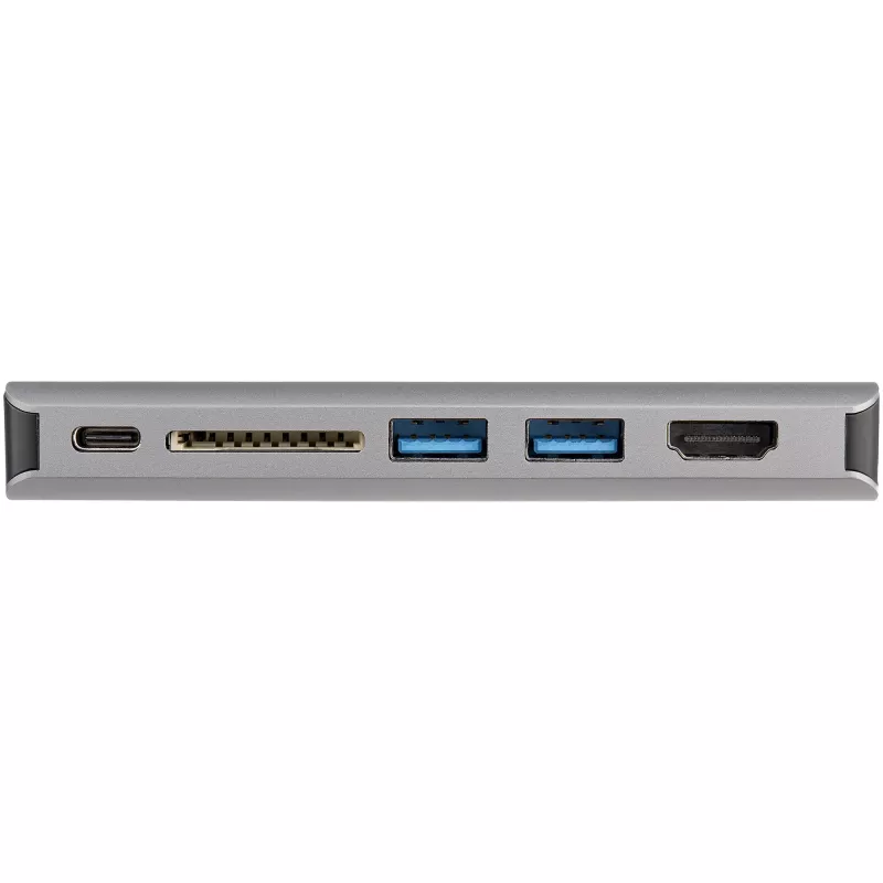 StarTech.com USB-C daudzportu adapteris - USB-C mini ceļojuma dokstacija ar 4K HDMI vai 1080p VGA - 3x USB 3.0 centrmezgls, SD, GbE, audio, 100W PD caurlaide - portatīvā dokstacija klēpjdatoram/planšetdatoram