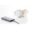 StarTech.com USB-C daudzportu adapteris - USB-C mini ceļojuma dokstacija ar 4K HDMI vai 1080p VGA - 3x USB 3.0 centrmezgls, SD, GbE, audio, 100W PD caurlaide - portatīvā dokstacija klēpjdatoram/planšetdatoram