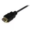 StarTech.com HDADMM50CM High Speed HDMI uz Micro HDMI vads ar Ethernet, M/M, 0,5 m, 34 AWG, zeltīti kontakti, melns