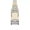 StarTech.com 10m CAT6a Ethernet kabelis - 10 Gigabit ekranēts, bezķēdes RJ45 100W PoE savienotājs - 10GbE STP tīkla kabelis ar sprieguma mazinātāju - Pelēks, individuāli pārbaudīts / UL sertificēts vads / TIA