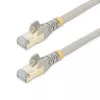 StarTech.com 10m CAT6a Ethernet kabelis - 10 Gigabit ekranēts, bezķēdes RJ45 100W PoE savienotājs - 10GbE STP tīkla kabelis ar sprieguma mazinātāju - Pelēks, individuāli pārbaudīts / UL sertificēts vads / TIA