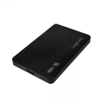 HDD ārējais korpuss LogiLink UA0256 Melns 2.5 collas