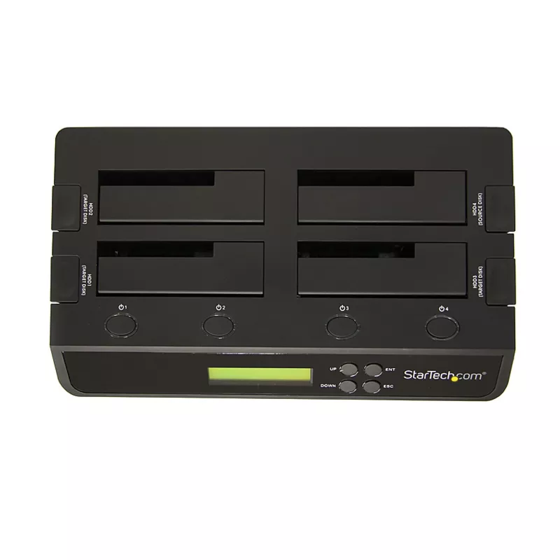 StarTech.com 4 vietu USB 3.0 eSATA uz SATA neatkarīgs 1:3 HDD cietā diska dublikācijas dokstacija