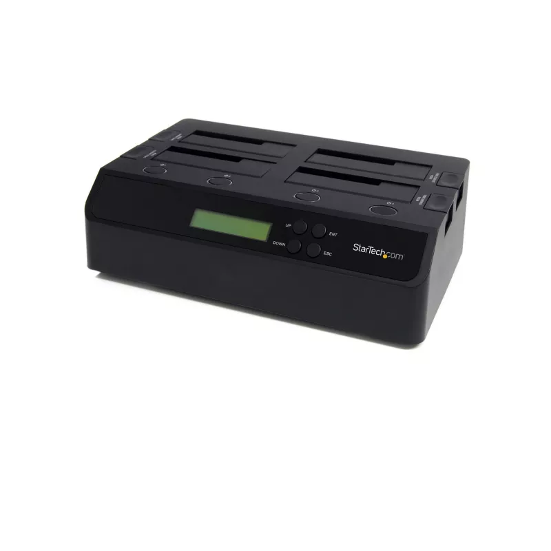 StarTech.com 4 vietu USB 3.0 eSATA uz SATA neatkarīgs 1:3 HDD cietā diska dublikācijas dokstacija