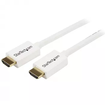 StarTech.com 5m CL3 HDMI kabelis ar Ethernet - sienas montāžai, 4K 30Hz, 10.2 Gbps, HDMI 1.4, balts