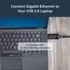 StarTech.com USB 3.0 uz Gigabit Ethernet tīkla adapteris – 10/100/1000 Mbps