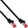 InLine Patch Kabelis S/FTP PiMF Cat.6 250MHz PVC melns 3m