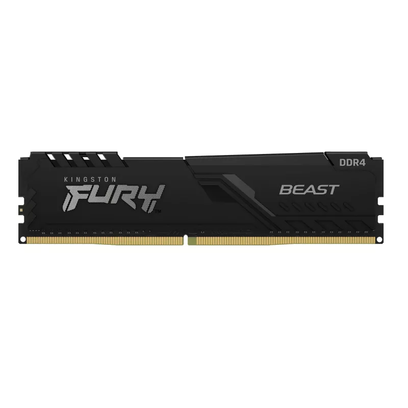 Kingston FURY Beast DDR4 64GB (4x16GB) 3600MHz CL18 atmiņas komplekts