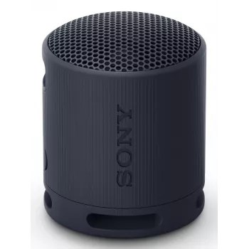 Sony SRS-XB100 — Bezvadu Bluetooth portatīvais skaļrunis, IP67 ūdens un putekļu izturīgs, 16 h akumulators, melns